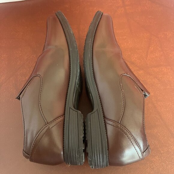 Perry Ellis Samuel GP Brown Slip On Loafer Dress Shoes - Picture 6 of 13